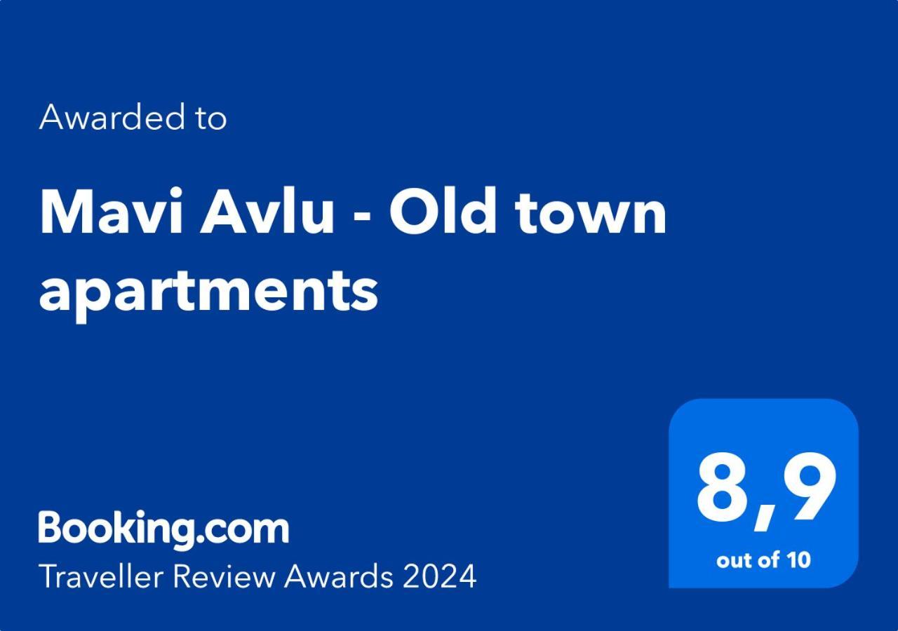 Mavi Avlu - Old Town Apartments Анталья Экстерьер фото
