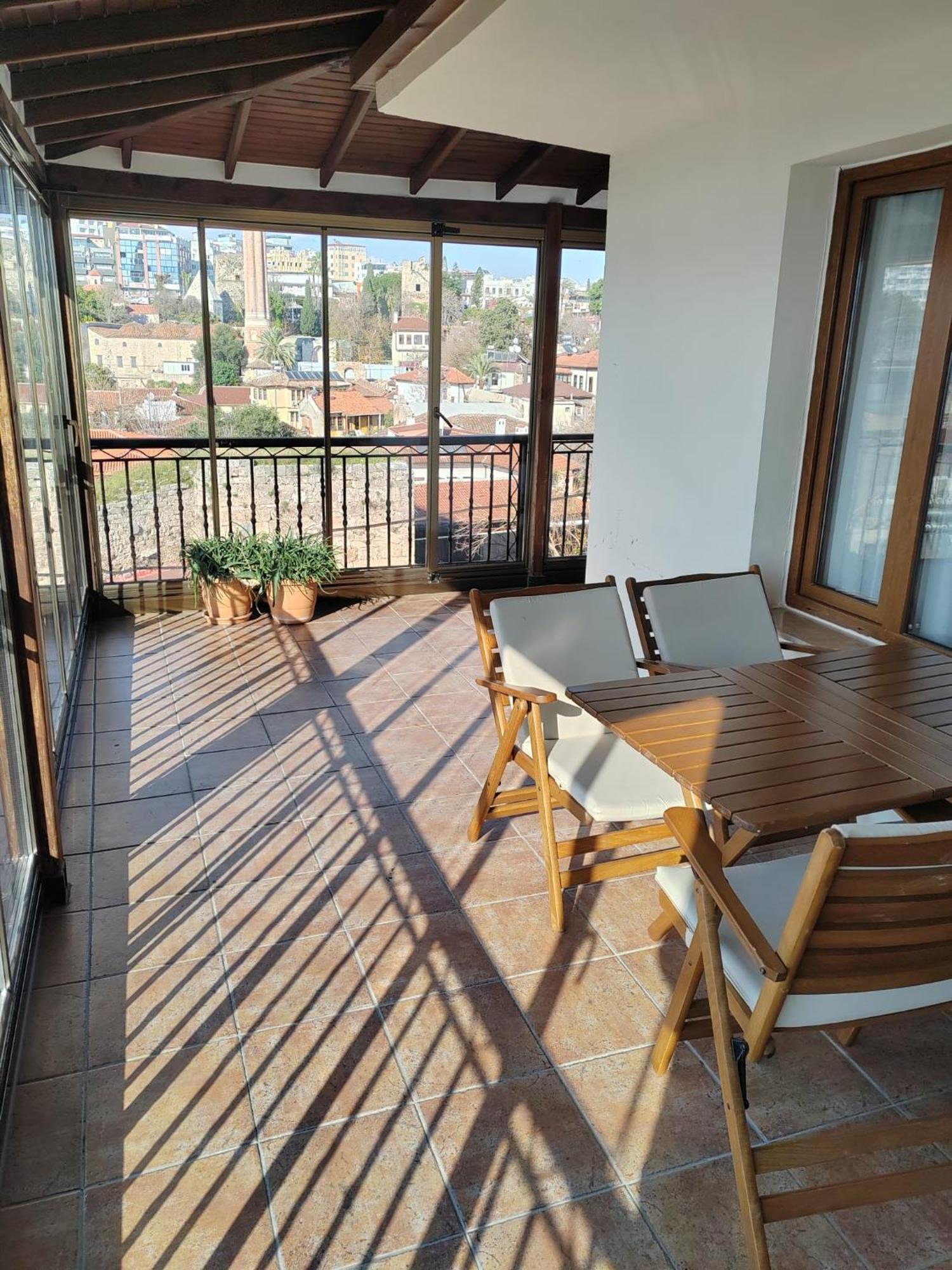 Mavi Avlu - Old Town Apartments Анталья Экстерьер фото
